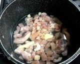 手抜きシンプル満腹♪ 鶏ときのこのスープ作り方1写真
