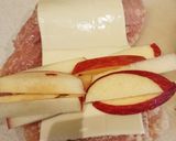 鶏むね肉の林檎チーズロール作り方4写真