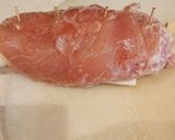 鶏むね肉の林檎チーズロール作り方5写真