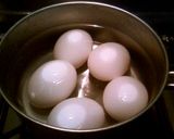 簡単すぎっ！ラーメン屋さんの煮玉子♪作り方1写真