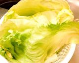 レタスの破れないむきかた作り方1写真