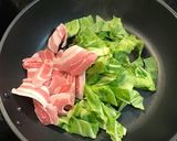 キムチ焼きそば作り方2写真
