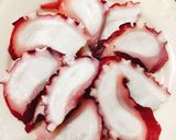 簡単！！お店の味♪タコのカルパッチョ作り方1写真