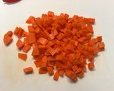 とうちゃんのチャーハン、ソーセージ香味ぺ作り方1写真