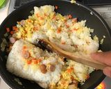 とうちゃんのチャーハン、ソーセージ香味ぺ作り方9写真
