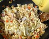 とうちゃんのチャーハン、ソーセージ香味ぺ作り方13写真