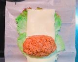 レタス巻きチキンライス作り方5写真