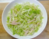 レタスとひき肉でタコス風メキシカンサラダ作り方4写真