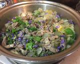 ムラサキハナナの豚肉炒め作り方4写真
