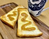 液みそあらだしラスク的トースト。作り方3写真