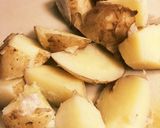 居酒屋の味！じゃがいもの塩辛マヨのせ♡作り方5写真