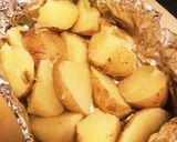 居酒屋の味！じゃがいもの塩辛マヨのせ♡作り方6写真