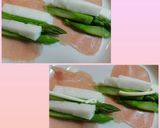 春野菜のアスパラと長芋の生ハム巻き☆作り方2写真