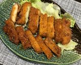 コンビニチキンのレモンソース炒め作り方4写真