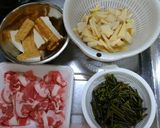 筍とわらびのおいしい炒め煮作り方1写真