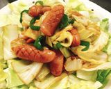 ⭐️ 子供に大人気簡単ウィンナー野菜炒め作り方2写真