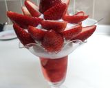 喫茶ストロベリー風いちごパフェ'18作り方6写真