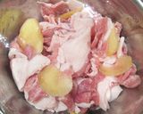 ごちそう！豚コマ＆ごまダレ串焼きサラダ作り方1写真