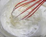 桜スイーツ☆レアチーズケーキ作り方3写真