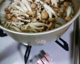 *チンゲン菜と鶏だんごスープ*作り方3写真