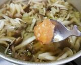 *チンゲン菜と鶏だんごスープ*作り方4写真