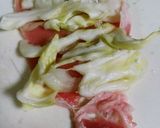 ＊豚肉とキャベツの3層焼き＊作り方1写真