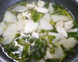 簡単！大根と鶏肉の白だし生姜煮作り方4写真