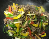 簡単☆牛切り落とし肉で青椒肉絲☆作り方7写真