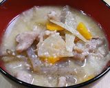 冷凍根菜で簡単10分酒粕入り豚汁作り方4写真