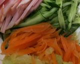すし酢で中華風サラダ作り方1写真