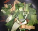 簡単に副菜が！野菜と油揚げの味噌炒め作り方5写真