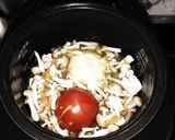 味噌味＊まるごと！トマたま炊き込みご飯作り方3写真