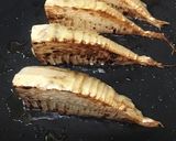 旬が美味しい！ ホクホク、焼きタケノコ作り方11写真
