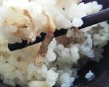 竹の子とたっぷりのカツオぶしの炊き込み作り方5写真