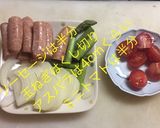 スキレット ソーセージとアスパラチーズ作り方2写真