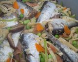 ホックリ♪やわらか♪いわしの炊き込みご飯作り方6写真