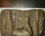 味噌出汁で漬けた造健血レバーと整腸蒟蒻作り方1写真