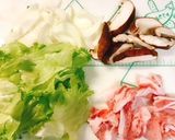 香ばし海老とレタスの焼きそば作り方2写真