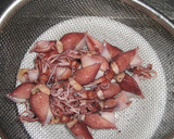 ホタルイカの煮びたし　菜の花を添えて作り方5写真