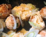 余ったたこ焼きで〜スープタコ焼き明石焼風作り方3写真