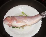 フライパンで簡単豪華♪甘鯛の姿蒸し♪和風作り方7写真