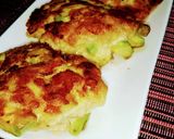 豚こまと納豆の落とし焼き作り方8写真