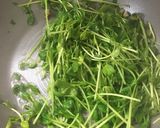 中華屋さんの味！簡単豆苗炒め作り方5写真