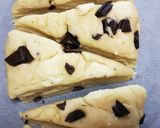チョコとクリームチーズのスコーン作り方4写真