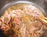 すき焼き肉の山芋とろろ絡め作り方6写真
