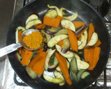 かぼちゃナスのカレー粉野菜炒め♪簡単作り方10写真