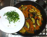 かぼちゃナスのカレー粉野菜炒め♪簡単作り方12写真