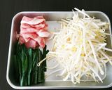 豚ニラもやしのポン酢あえ作り方1写真