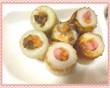 お弁当☆可愛いちくわアレンジ作り方4写真