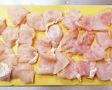 柔らかい！鶏むね肉の青ねぎわさびマヨ焼き作り方2写真
